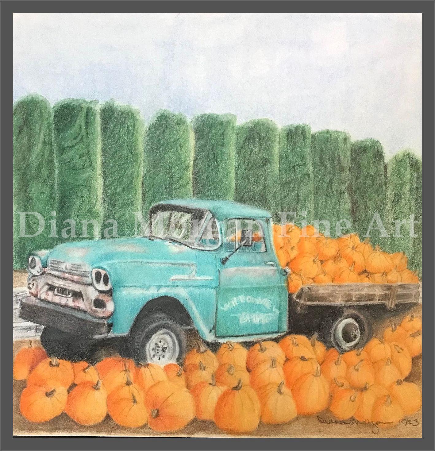 Pumpkin Truck
